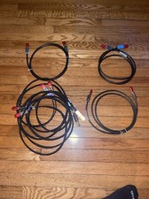 Molex Lot Of 5 Cable Sets   X’1 - 407344-003  X’2- 408767-001   X’2 - 418683401 picture