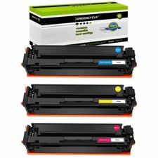 3PK CYM Toner Fits for HP 202A CF500A-03A Color LaserJet Pro MFP M254dn M254nw picture