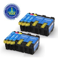 10PK 252XL T252XL Ink Cartridge for Epson WF-3640 WF-3620 WF-7610 WF-7620 7110 picture