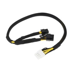 GPU Power Adapter Splitter Cable 8P to 6P+8P N08NH 9H6FV with Dell Poweredge ... picture