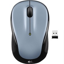 Logitech M325 Wireless Mouse with Nano Receiver - Light Silver (/RT6-13166-91... picture