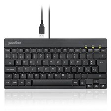PERIBOARD426ES Mini Teclado Con Cable USB Negro QWERTY Espanol picture
