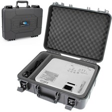 Casematix Hard Shell Projector Travel Case – Fits Epson VS250, VS350, Projectors picture