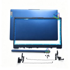 Back Cover /Bezel/Hinge Screws For Lenovo IdeaPad Slim 3 15IRU8 82X7 Silver/Blue picture