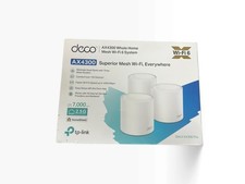 TP-Link Deco AX4300 Whole Home Mesh Wi-Fi 6 System 3-pack SEALED picture