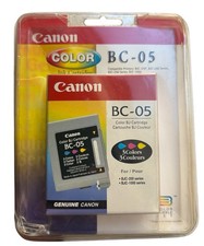 NEW sealed GENUINE Canon BC-05 Color Ink Cartridge BC05   picture