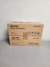 Konica Minolta WB-P05 Waste Toner Bottle A4Y5WY1 bizhub C3350, C3351 Lot of 2 picture
