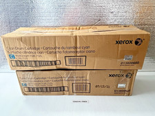 Xerox 013R00660 Cyan Drum Cartridge Lot (2) OEM NEW Genuine Sealed WC 7120 7125 picture