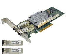 HP 530SFP+ FC Dual Port 10GbE SFP+ PCI-Express Server Adapter 656244-001 FP picture
