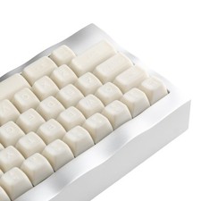 ULTRAEQUIP White Jade Keycaps, 160 Keys Double Shot PBT Keycaps RSA Profile, ... picture
