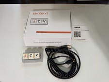 Drop Stack Overflow The Key V2 Macropad 3-Key Ctrl C V Keyboard + Coiled Cable picture