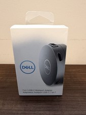 Dell 7-in-1 USB-C Multiport Adapter HDMI DP VGA USB-A Ethernet Portable Gray picture