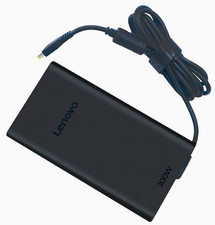 Genuine Guaranteed Lenovo 300W Laptop Charger Slim Tip AC Adapter No Power Cable picture