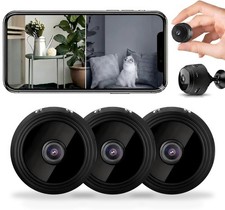 6 Pack 1080P Mini WiFi Security Cameras Indoor Outdoor Night Vision Tiny Home picture