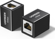 UGREEN Ethernet Coupler 10Gbps, Aluminum Alloy Shell, Space Grey picture