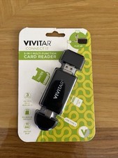 Vivitar Connect It 5 in 1 Multi Function Card Reader OTG USB USB-C - 2B9 picture