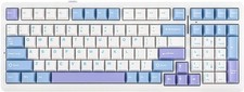 EPOMAKER x Aula F99 Wireless Mechanical Graywood V3 Switch, White Light Blue  picture