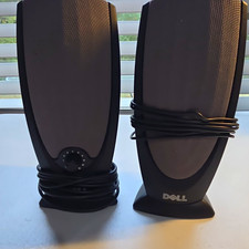 Dell A215 2.0 Wired Computer Speakers 3.5mm Jack UNTEST CN-0W2739-69800-412-3457 picture