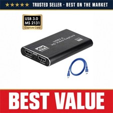 4K USB 3.0 Video Capture Card 1080P 60Hz HDMI Recorder for PS4 OBS Streaming picture