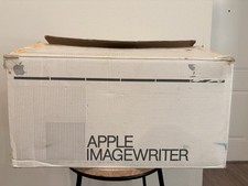 Vintage Apple ImageWriter Printer Box ONLY Model A9M0303 Original Shipping Box picture
