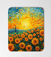 Field Full Of Sunflowers Mouse Pad 8