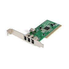 StarTech.com 4 port PCI 1394a FireWire Adapter Card - 3 External 1 Internal F... picture