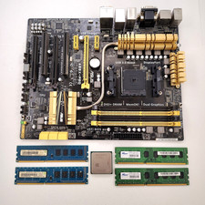 Asus A88X-PRO Motherboard AMD A10-7850k + Cooler 12GB DDR3 RAM Tested Posts picture