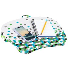 Mystyle Lap Desk For Laptop 17X13 Portable Tablet Workspace Fun Colors Patterns picture