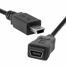 CY 5Pin Mini USB 2.0 Male to mini usb Female Extension data cable  0.5m 5Pin M-F picture
