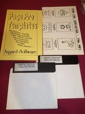 TI-99/4A TI99 PAGE PRO TEMPLATES #4 by Virginia Davis - Asgard Software GRAPHICS picture