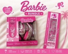 Barbie Pink Tech Bundle USB Wired Keyboard, Wireless Mouse Pad Headset 1000 DPI picture