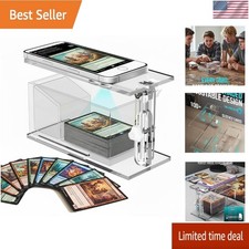 Adjustable Height Trading Card Scanner – MTG & TCG Card Scanner Stand, Shadow-Fr picture