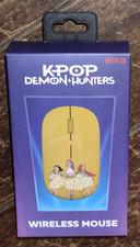 K-Pop Demon Hunters Golden Wireless Mouse w/USB Receiver #KDHT036A-FBS26 picture