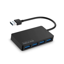 USB 3.0 Hub 4 Port High Speed 5Gbps Multi Splitter Adapter for PC Laptop Windows picture