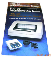 Vintage TRS-80 Microcomputer News Magazine Lot of 3 1982 1984 Radio Shack Tandy picture