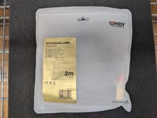 New, Lindy, 36202, DVI-D Dual Link, Gold Line, Male to Male, 2 Meter (6.5 Feet) picture