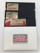 Shiloh: Grant's Trial In The West APPLE II FLOPPY SSI 1987 Disk Only picture