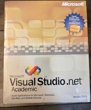Microsoft Visual Studio .net Academic 2003 New Sealed picture