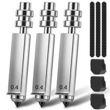 3PCS Cobra X/Cobra 4 Combo Quick-Swap 0.4mm Hardened Steel Nozzle Hotend Kit picture