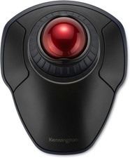 Kensington Orbit Wireless Trackball with Scroll Ring - Black-Red (K70990WW) picture