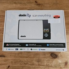 Doxie Flip DX70 Flip-Pal 100C Battery-powered Cordless Portable Flatbed Scanner picture