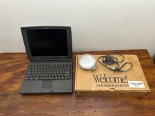 Apple Macintosh PowerBook 1400cs/133 FOR PARTS with OEM Power & Skins / Artwork picture