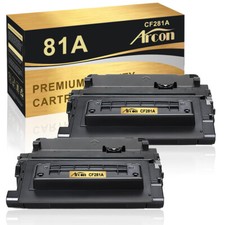 2PK CF281A Black Toner fit for HP 81A LaserJet M604 M604dn M605X M606dn Printer picture