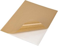 2000 Full Sheet Kraft Paper Sticker Paper, Printable Brown Labels, 8.5