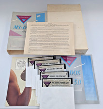 Microsoft MS-DOS 5.0 Tandy Upgrade Boxed Software Set 5.25