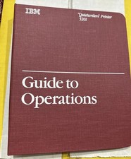 IBM Guide to Operations Personal Computer Hardware Reference Library 6322510📖💻 picture