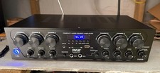 Pyle 750W 6-Ch Bluetooth Amplifier w Karaoke USB/SD Mic Echo picture