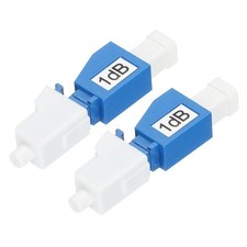 2Pcs Fiber Optic Attenuator 1dB LC/UPC Single Mode Male-Female Fiber Attenuator picture