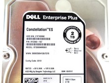 EQUALLOGIC DELL 7WV9W 2TB 7.2K SAS 3.5 6G HARD DRIVE picture