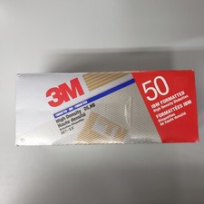 50 Pack 3M IBM High Density IBM Formatted 3.5 Diskettes NEW SEALED UNOPENED picture